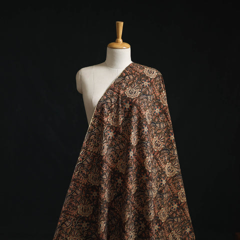 Natural dyed hand block print cotton pedana kalamkari