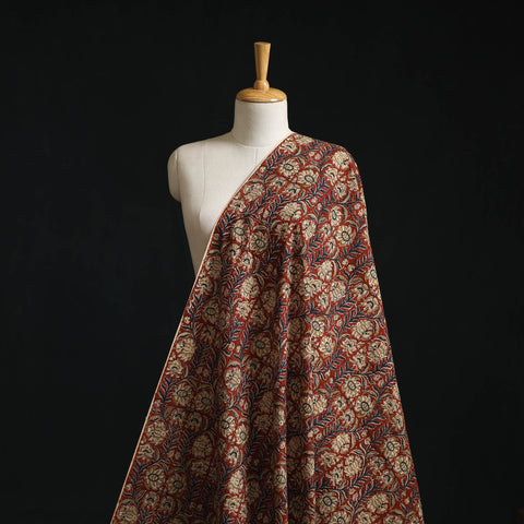 Natural dyed hand block print cotton pedana kalamkari