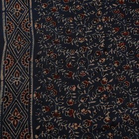 Natural dyed hand cotton fabric 07 - handcrafted