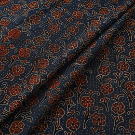 Natural dyed hand cotton fabric 08 - handcrafted