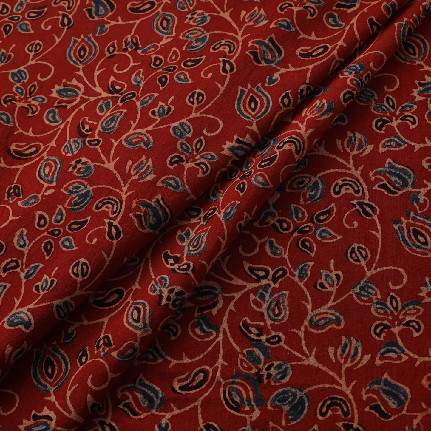 Natural dyed hand cotton fabric 14 - handcrafted