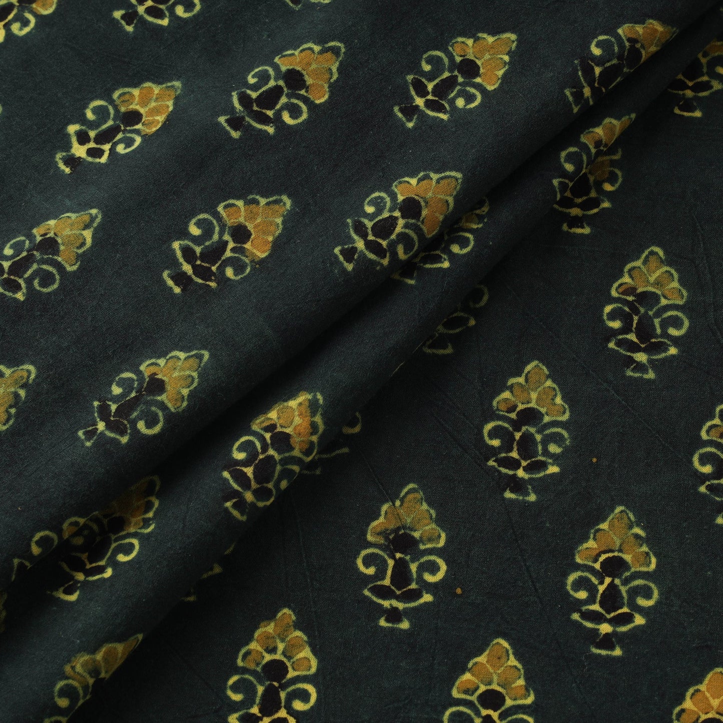 Natural dyed hand cotton fabric 15 - handcrafted