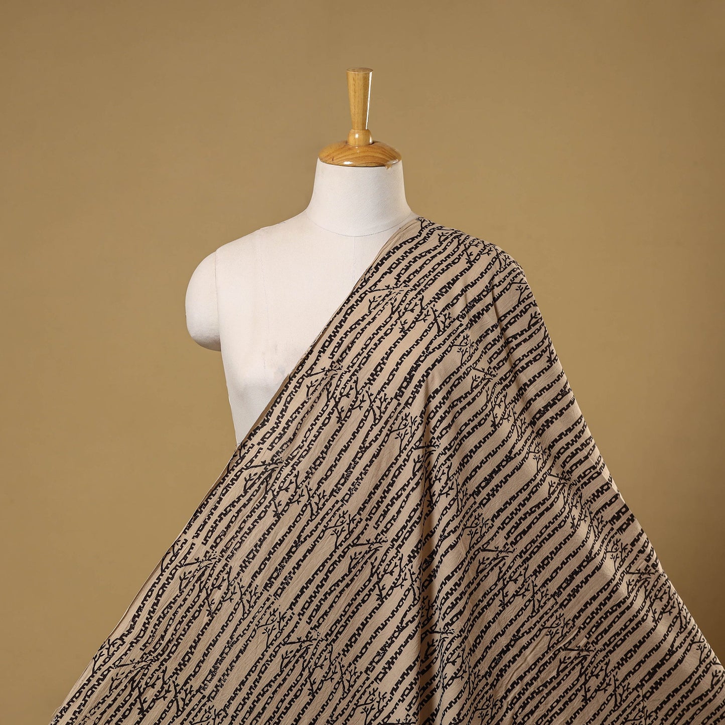 Natural dyed hand cotton fabric 15 - handcrafted