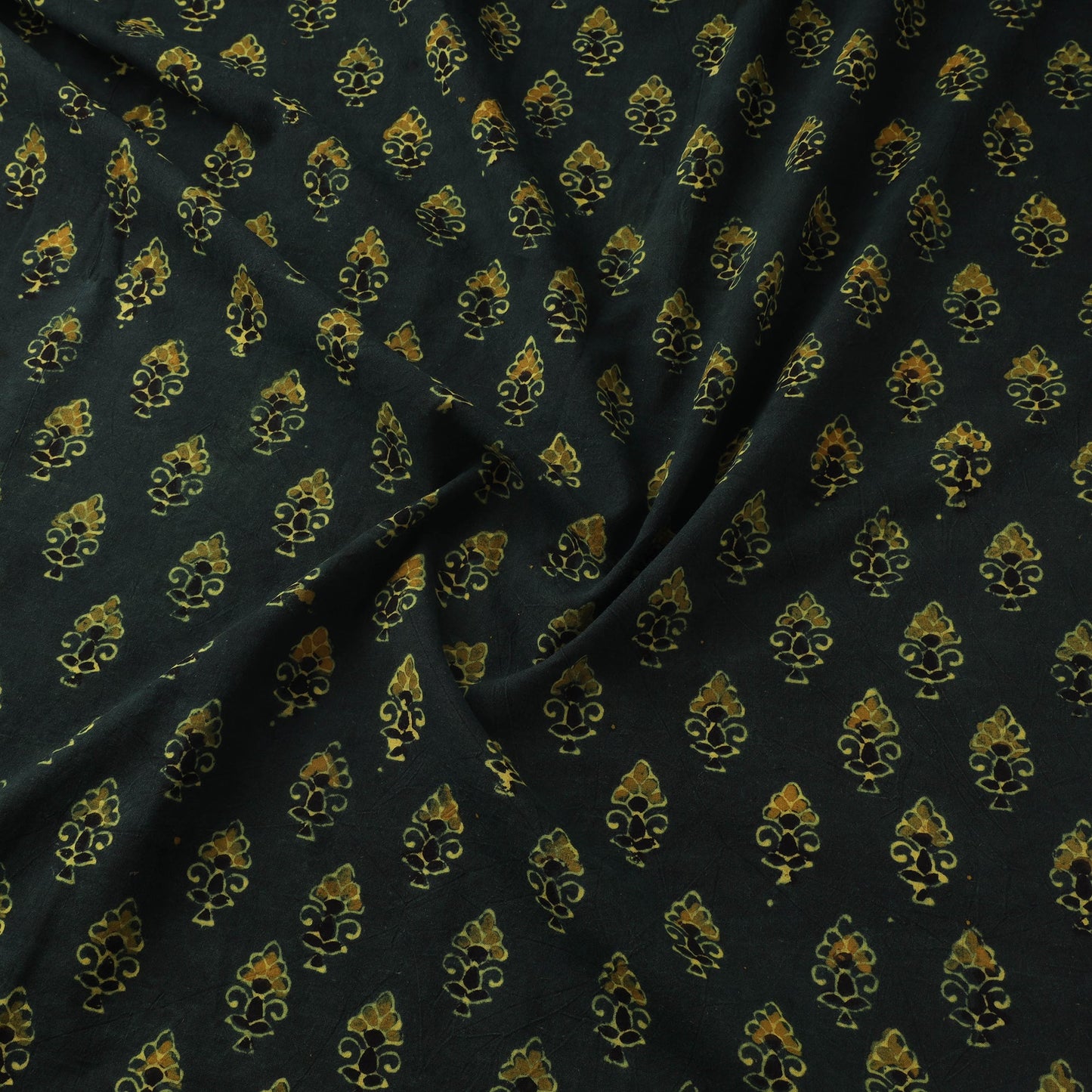 Natural dyed hand cotton fabric 15 - handcrafted