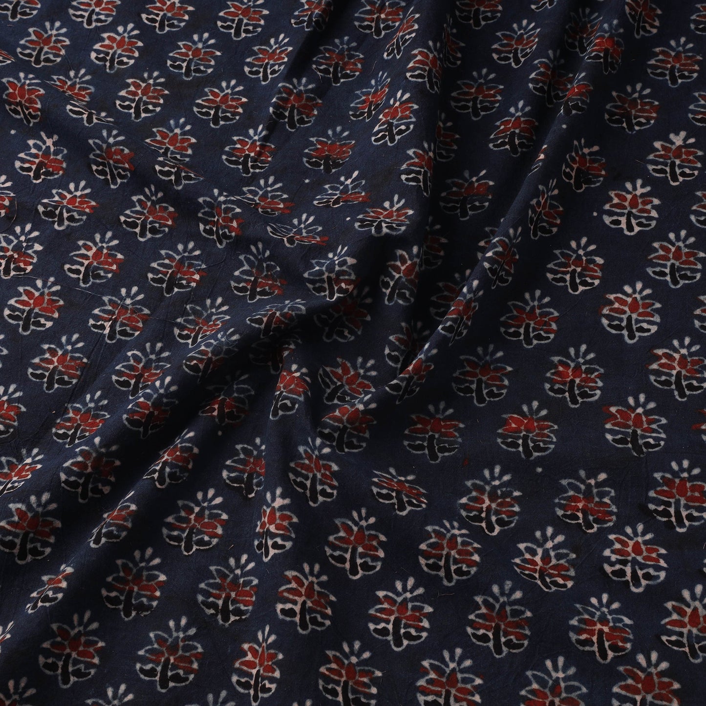 Natural dyed hand cotton fabric 17 - handcrafted