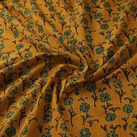 Natural dyed hand cotton fabric 18 - handcrafted