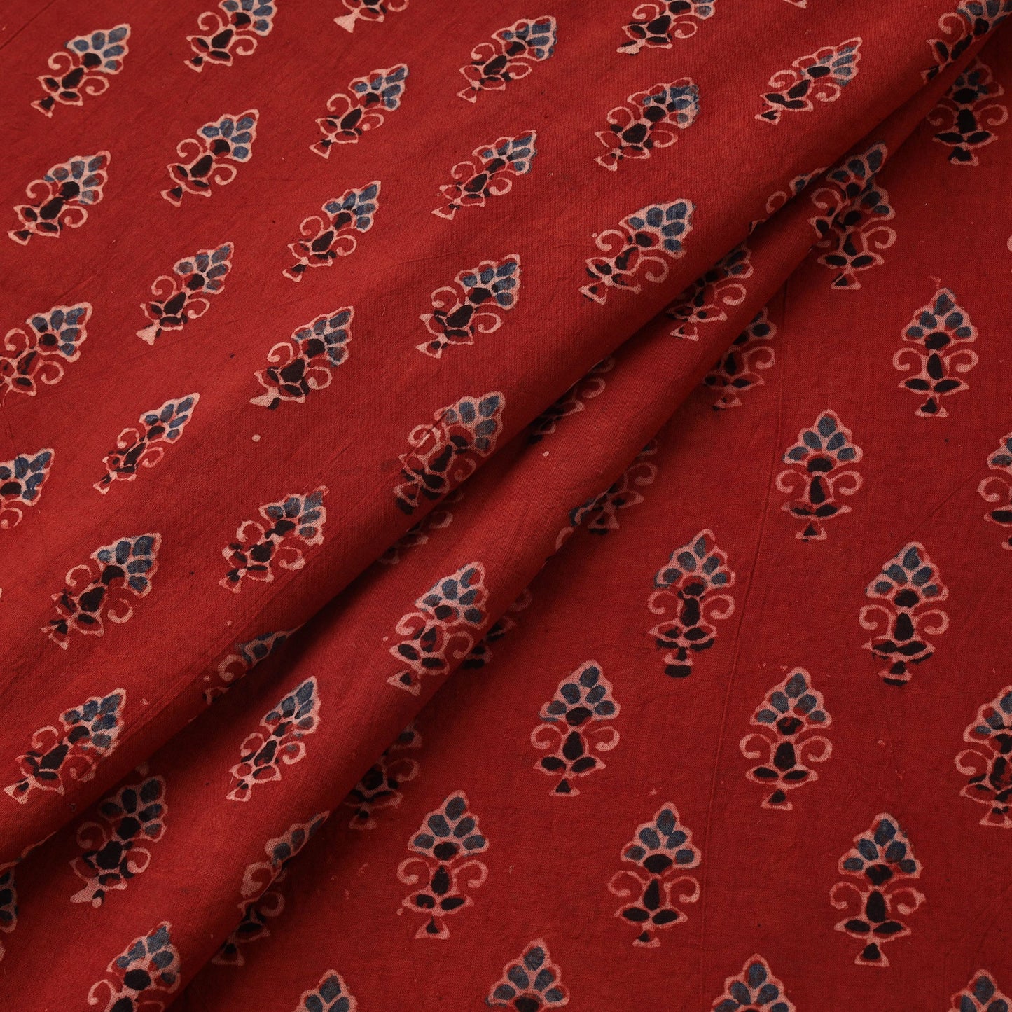 Natural dyed hand cotton fabric 18 - handcrafted