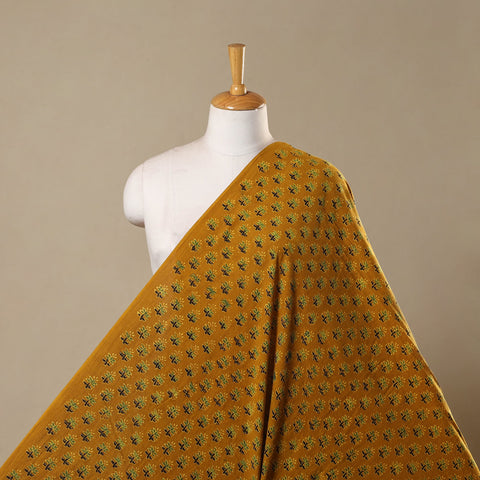 Natural dyed hand cotton fabric 19 - handcrafted