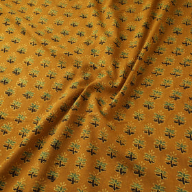 Natural dyed hand cotton fabric 19 - handcrafted