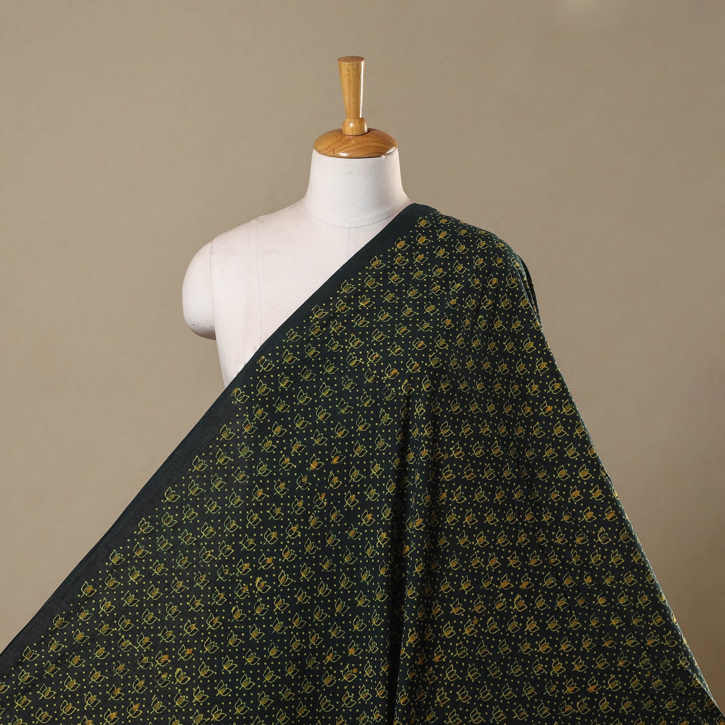 Natural dyed hand cotton fabric 22 - handcrafted