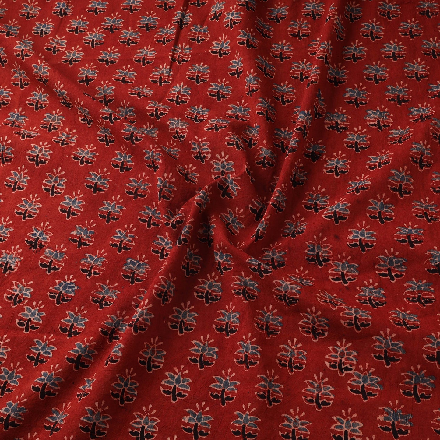 Natural dyed hand cotton fabric 23 - handcrafted