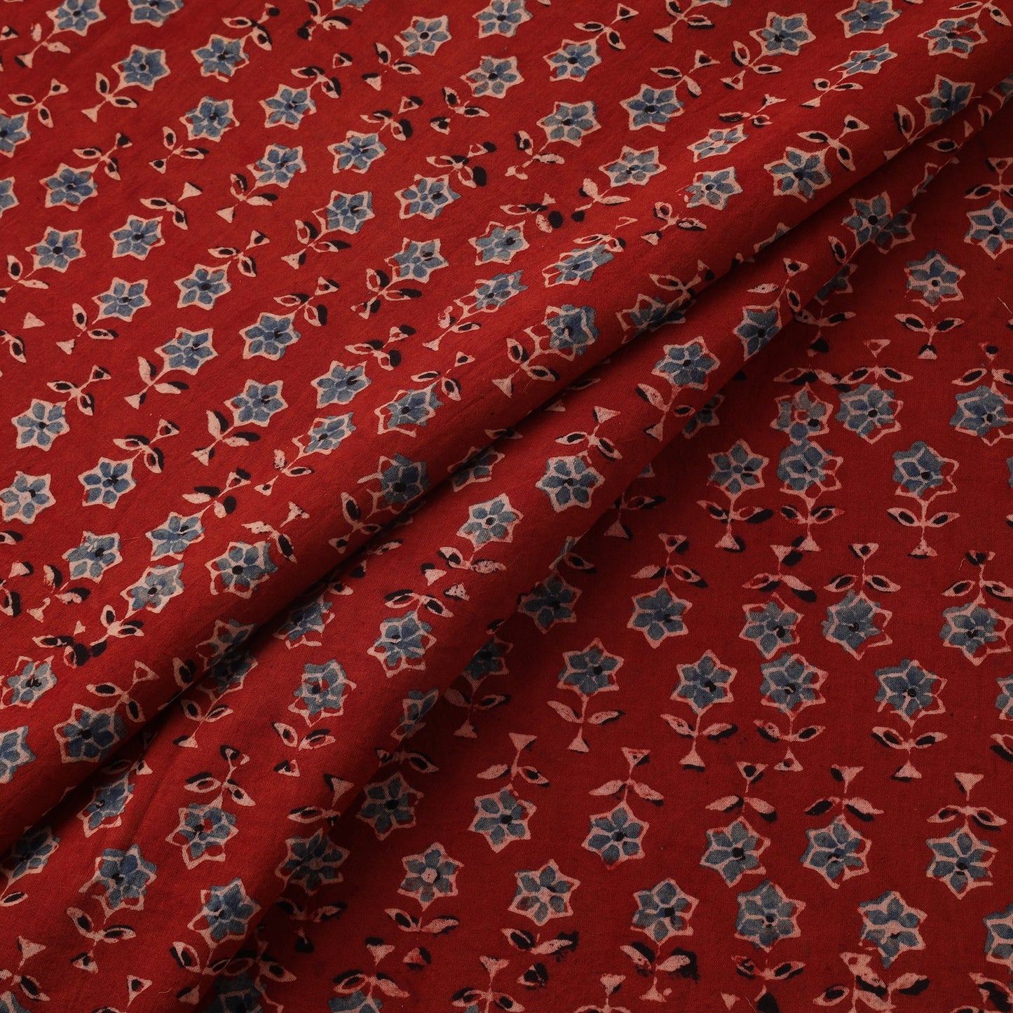 Natural dyed hand cotton fabric 26 - handcrafted