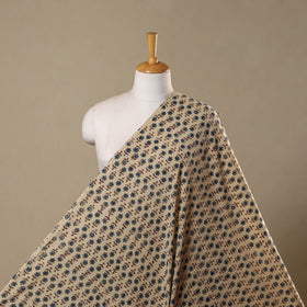 Natural dyed hand cotton fabric 27 - handcrafted