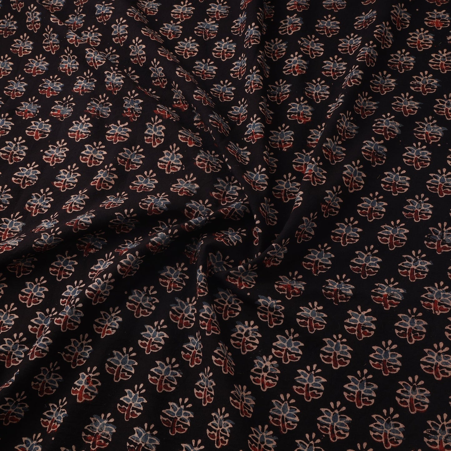 Natural dyed hand cotton fabric 31 - handcrafted