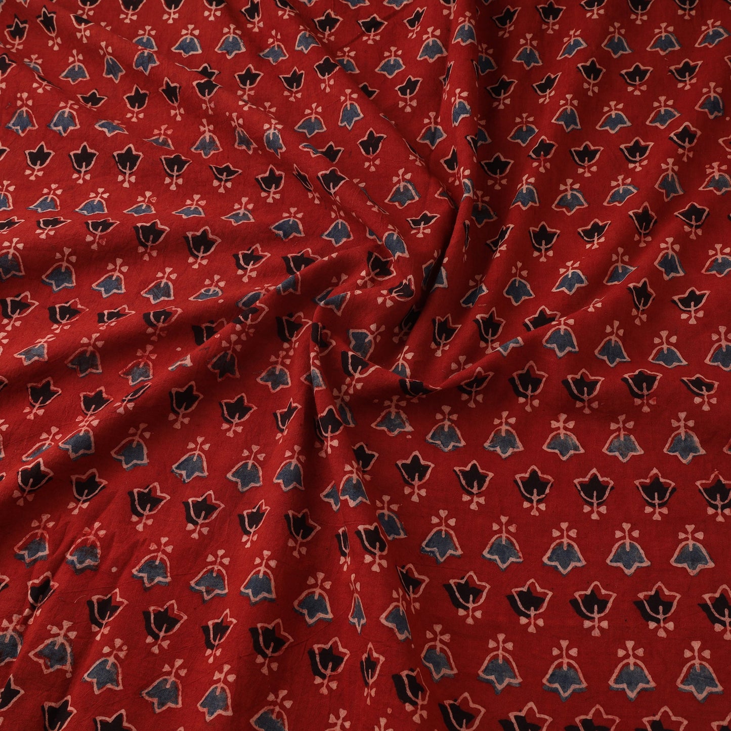 Natural dyed hand cotton fabric 33 - handcrafted