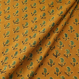 Natural dyed hand cotton fabric 37 - handcrafted