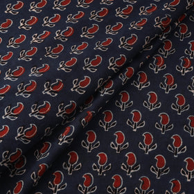 Natural dyed hand cotton fabric 39 - handcrafted