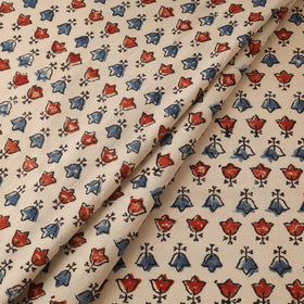 Natural dyed hand cotton fabric 41 - handcrafted