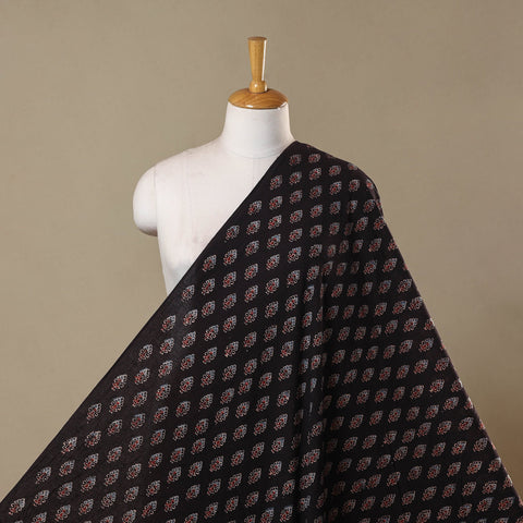 Natural dyed hand cotton fabric 42 - handcrafted