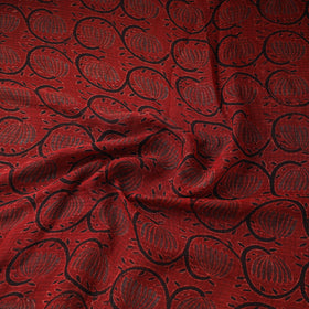 Natural dyed hand kota doria cotton fabric 01 - handcrafted