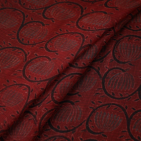 Natural dyed hand kota doria cotton fabric 01 - handcrafted