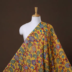 Natural dyed handloom chanderi silk handpainted