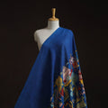 Natural dyed handloom chanderi silk handpainted