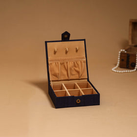 Natural dyed handpainted kalamkari jewellery box 12