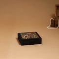 Natural dyed handpainted kalamkari jewellery box 19
