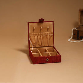 Natural dyed handpainted kalamkari jewellery box 20