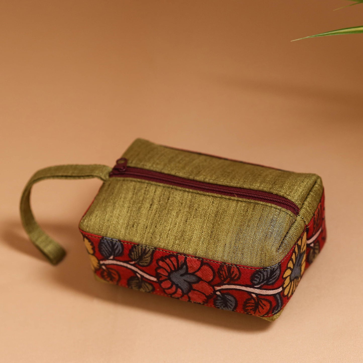 Natural dyed handpainted kalamkari multipurpose