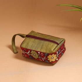 Natural dyed handpainted kalamkari multipurpose