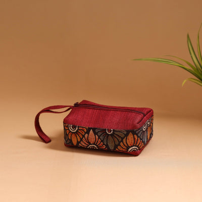 Natural dyed handpainted kalamkari multipurpose