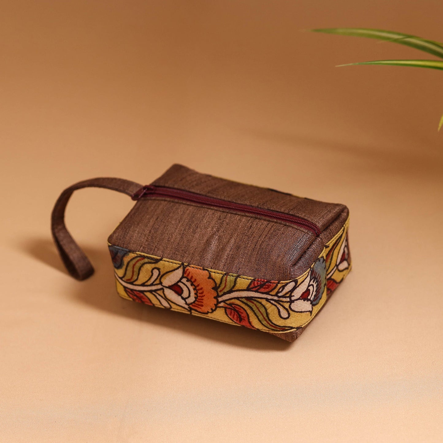 Natural dyed handpainted kalamkari multipurpose