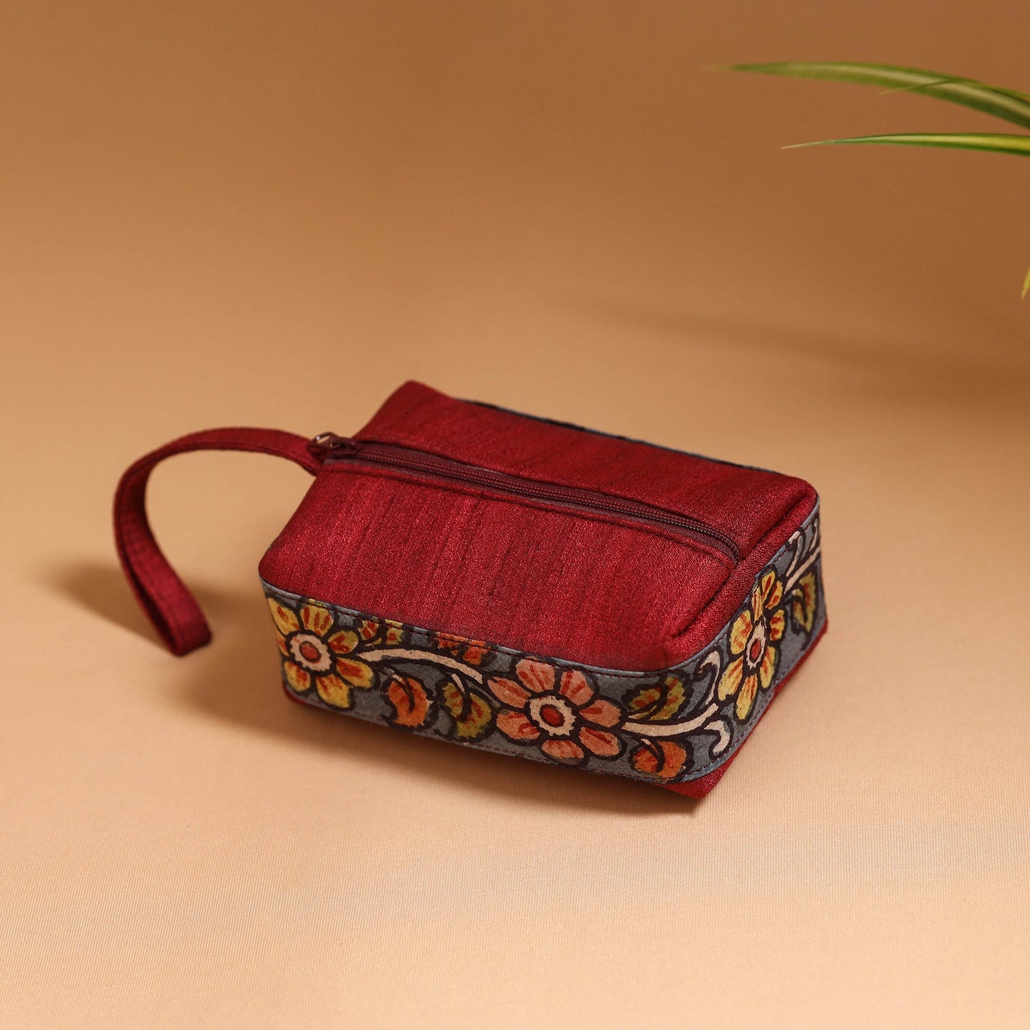 Natural dyed handpainted kalamkari multipurpose