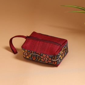 Natural dyed handpainted kalamkari multipurpose