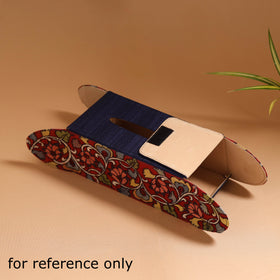 Natural dyed handpainted kalamkari tissue box 39