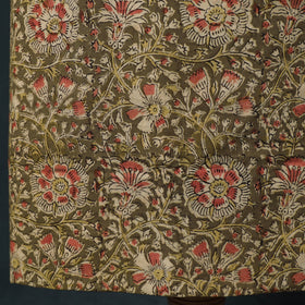 Natural dyed kalamkari hand block print cotton 2pc