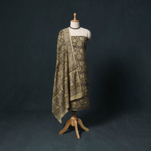 Natural dyed kalamkari hand block print cotton 2pc