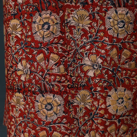 Natural dyed kalamkari hand block print cotton 2pc