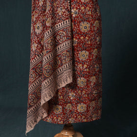 Natural dyed kalamkari hand block print cotton 2pc