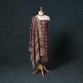 Natural dyed kalamkari hand block print cotton 2pc