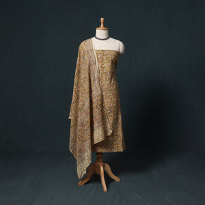 Natural dyed kalamkari hand block print cotton 2pc