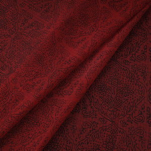 Natural dyed kota doria cotton hand bagh fabric 04