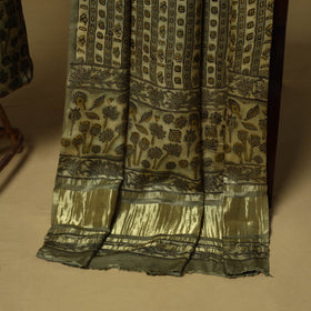 Natural dyed modal silk bagru 2pc unstitched dress material