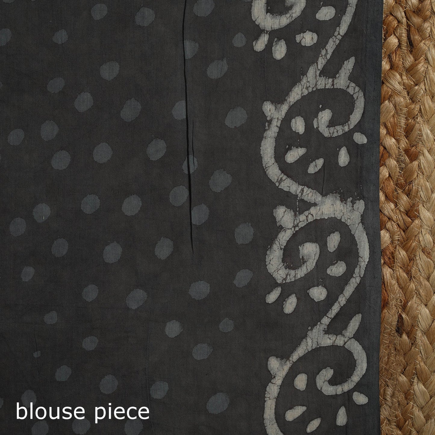 Natural dyed mul cotton hand bagru saree 27 - handcrafted