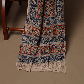 Natural dyed pedana kalamkari cotton 3pc unstitched dress