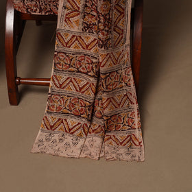 Natural dyed pedana kalamkari cotton 3pc unstitched dress