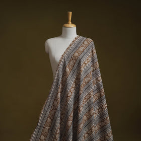 Natural dyed pure cotton hand block bagh print fabric 01