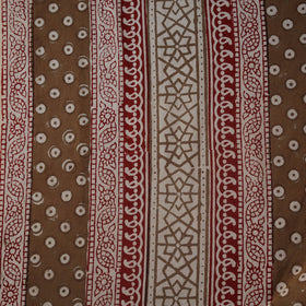 Natural dyed pure cotton hand block bagh print fabric 02